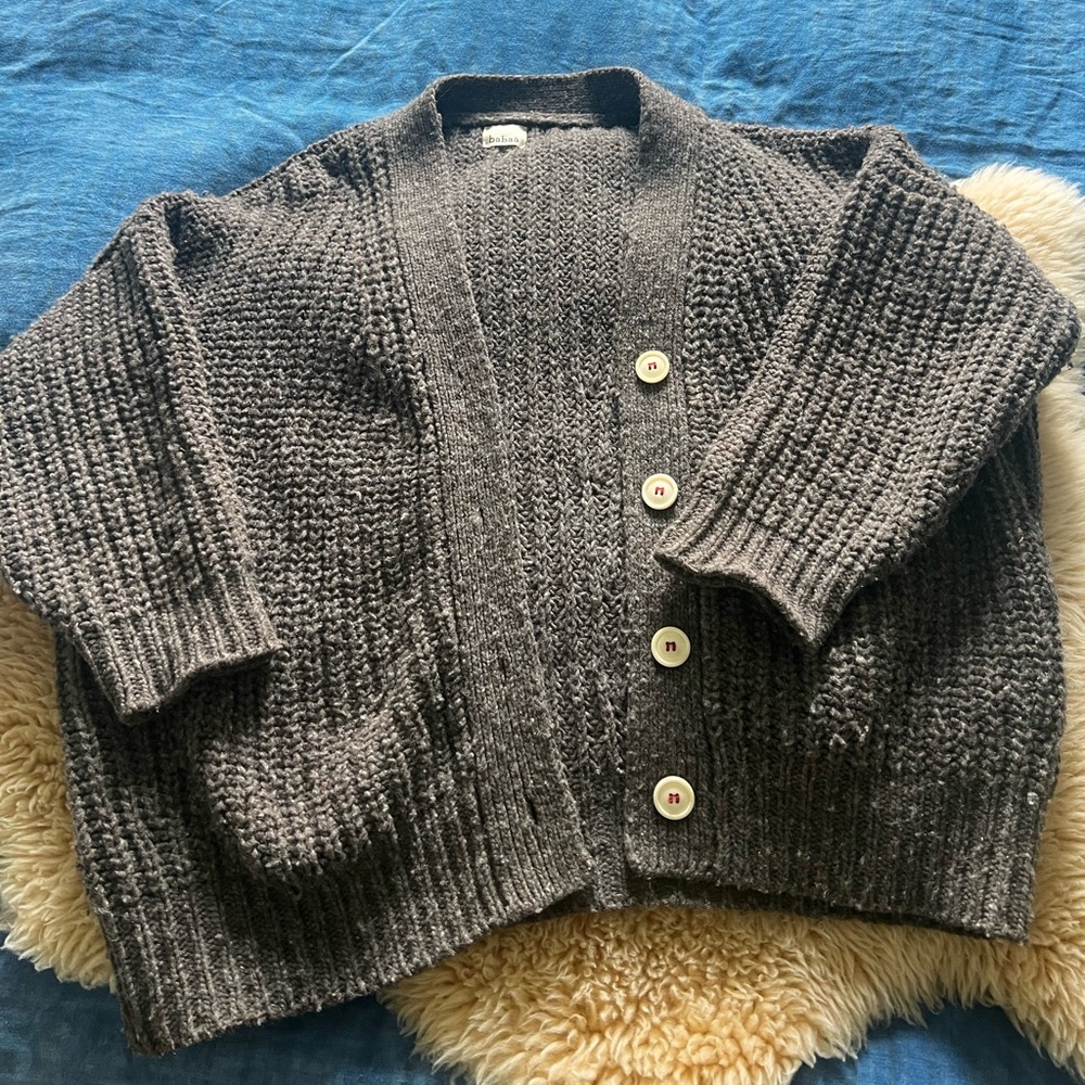 Babaa No.15 Cardigan in Oak